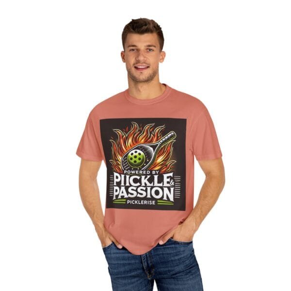 Picklerise Pickle Passion Pickleball T-Shirt for men - Image 12