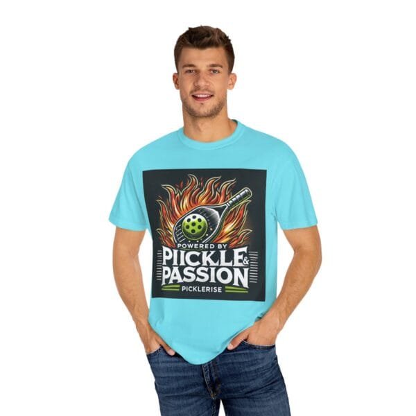 Picklerise Pickle Passion Pickleball T-Shirt for men - Image 4