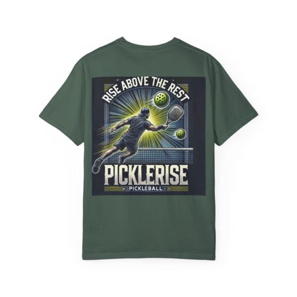 PickleRise Men T-Shirt Pickleball Rise Above the Rest - Image 3