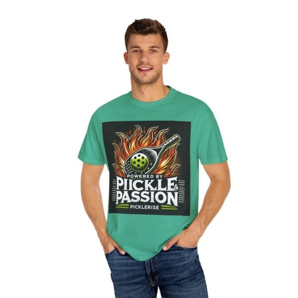 Picklerise Pickle Passion Pickleball T-Shirt for men - Image 24