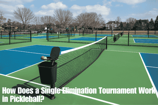 How Does a Single Elimination Tournament Work in Pickleball?