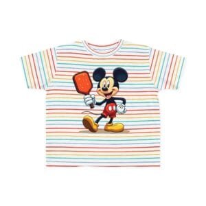 PickleRise Mickey Toddler T-Shirt: Fun Pickleball Kids Shirt